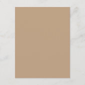 ボホプロテアパンパスグラスアーチズ結婚詳細 エンクロージャーカード (裏面)