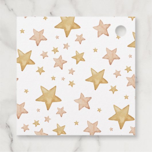 ボホベイビーシャワーありがとうラベル フェイバータグ (裏面)