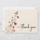 ボホベイビーシャワーサンキューカード サンキューカード (正面)