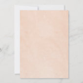 ボホベイビーシャワーニュートラル春パーティの招待状 招待状 (裏面)