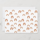 ボホベイビーシャワー男女兼用 招待状 (裏面)