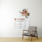 ボホベイビーシャワー緑素朴愛 タペストリー (インサイチュ)