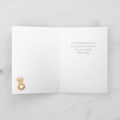 ボホベビーおめでとう カード (内部)