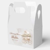 ボホベビーキャリッジアキカユニセックスムスリム生まれたばかりの フェイバーボックス (オープン)