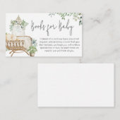 ボホベビークリブベビーシャワーブズベビー エンクロージャーカード (正面/裏面)