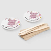 ボホベビークロトラインジェンダーがチームガールを明かす ハンドファン (組立なし)