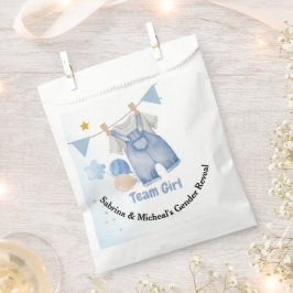 ボホベビークロトラインジェンダーがチームガールを明かす フェイバーバッグ