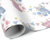 ボホベビークロトラインジェンダーの公開 ラッピングペーパー (ロールコーナー)