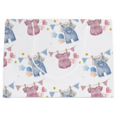 ボホベビークロトラインジェンダーの公開 ラージペーパーバッグ (正面)