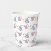 ボホベビークロトラインジェンダーの公開 紙コップ (裏面)