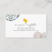 ボホベビーシックおむつラッフルチケット エンクロージャーカード (正面)