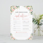 ボホベビー予測及びアドバイスゲームカード赤面 (スタンド正面)