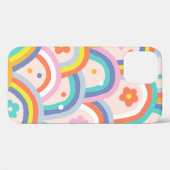 ボホベビー夏の虹の継ぎ目お洒落のないパター Case-Mate iPhoneケース (裏面 (横))