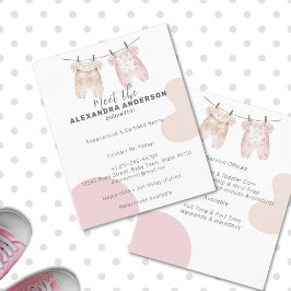 ボホベビー衣料水カラーベビーシッター チラシ