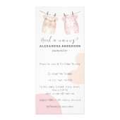 ボホベビー衣料水カラーベビーシッター ラックカード (正面)