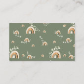 ボホベビー表示シャワーカード エンクロージャーカード (裏面)