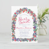 ボホベリ素朴ーアルチサマー70誕生日 招待状 (スタンド正面)