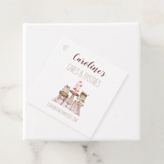 ボホベーキングベーカリーブティックカップケーキ&ペストリーG フェイバータグ (インサイチュ)