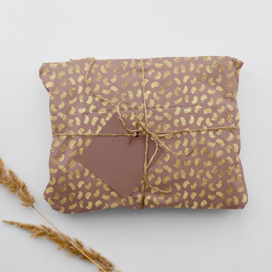 ボホベージュゴールデン絵を描ストローク#B08B82 薄葉紙