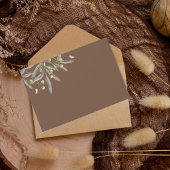 ボホベージュボタニカル結婚ズ詳細 ノートカード