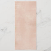 ボホベージュムーンベビーシャワーメニューサイン メニュー (裏面)