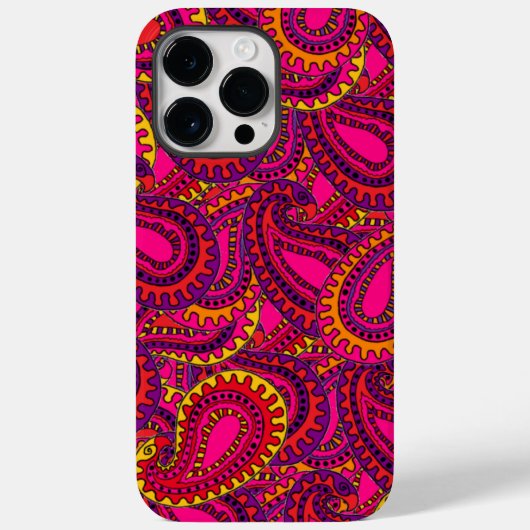 ボホペイズリー Case-Mate iPhoneケース (裏面)