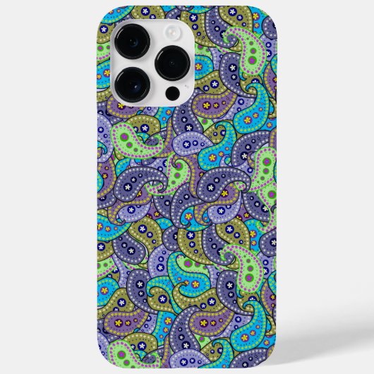 ボホペイズリー Case-Mate iPhoneケース (裏面)