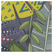 ボホホジャス真夜中 ファブリック (クローズアップ)