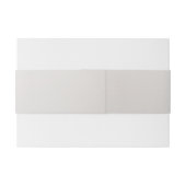 ボホホワイトオーキッドフラワーズブルームーンエレガントパーティー 招待状ベリーバンド (裏面例)