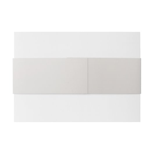 ボホホワイトオーキッドフラワーズブルームーンエレガントパーティー 招待状ベリーバンド (裏面例)