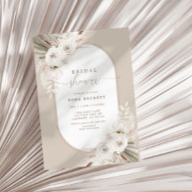 ボホホワイトドライドフローラブライダルシャワー