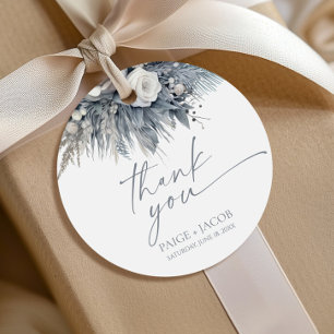 ボホホワイトローズフローラフラワーガーデン結婚ズ フェイバータグ