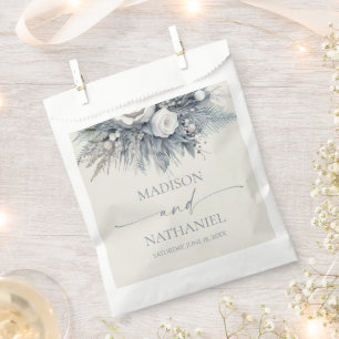 ボホホワイトローズフローラフラワーガーデン結婚ズ フェイバーバッグ