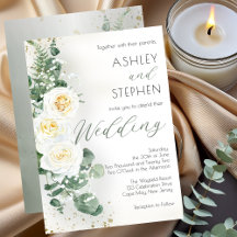 ボホホワイトローズフローラ |ユーカリ結婚プス