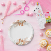 ボホホワイト紙プレート ペーパープレート (パーティー)