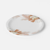 ボホホワイト紙プレート ペーパープレート (アングル)