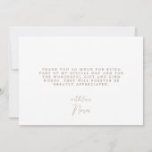 ボホホワイト&ニュートラル ブーケ サンキューカード (裏面)