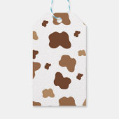 ボホホーホリーカウファーム動物の赤ちゃんシャワー ギフトタグ (裏面)