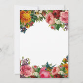 ボホボタニカルガーデンサマーフローラキンセアニェラ 招待状 (裏面)