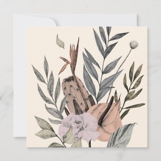 ボホボタニカルガーデン – フローライラストレーション (正面)