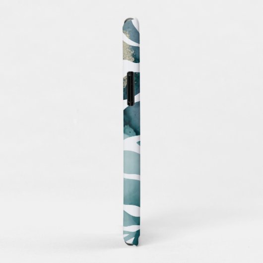 ボホボタニカルコンブ植物水彩マティス Case-Mate iPhoneケース (裏面/右)