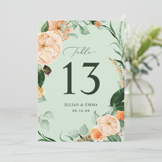 ボホボタニカルセージ緑のフローラカスタム (スタンド正面)