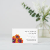 ボホボタニカルデイジーシッお洒落ク 名刺 (スタンド正面)