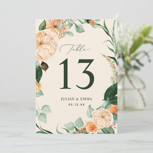 ボホボタニカルパステルピーチグリーンリーカスタムフローラ (スタンド正面)