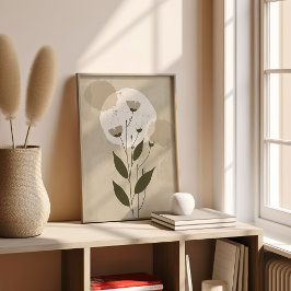 ボホボタニカルフラワー ポスター