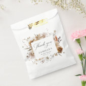 ボホボタニカルブライダルシャワー フェイバーバッグ (封をした状態)