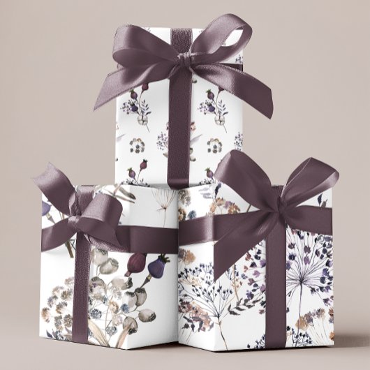 ボホボタニカルラッピング紙シート ラッピングペーパーシート