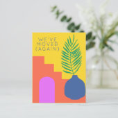 ボホボタニカル引っ越しましたリニューアドレス ポストカード (スタンド正面)