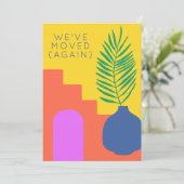 ボホボタニカル引っ越しましたリニューアドレス 案内状 (スタンド正面)