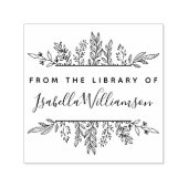 ボホボタニカル蔵書票 セルフインキングスタンプ (デザイン)